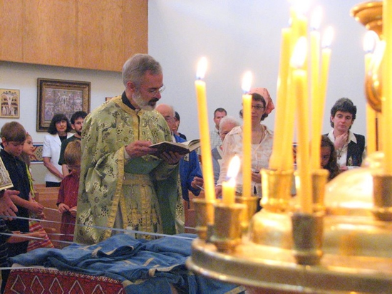 Blessing of new altar covers and servers' vestments, Sunday, August 2 ...